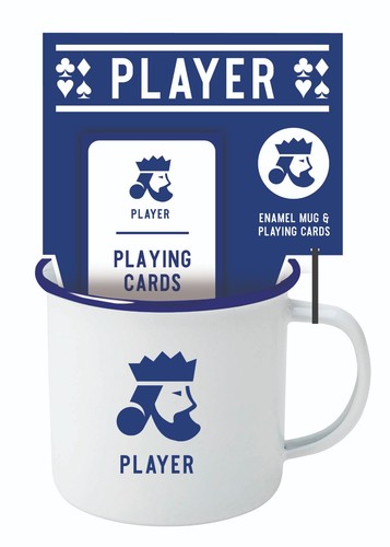 Player enamel mug playing - player, &