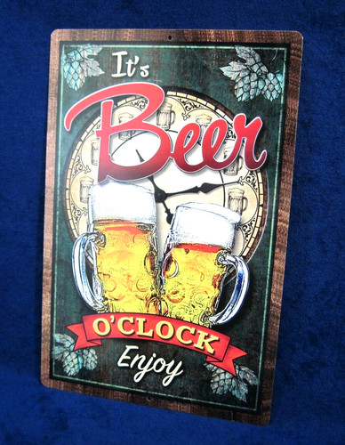 Beer clock full color - beer,