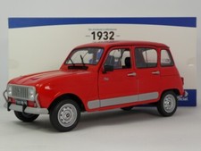 Solid Renault 4 R4 GTL Red 1989 1/12 S1200201
