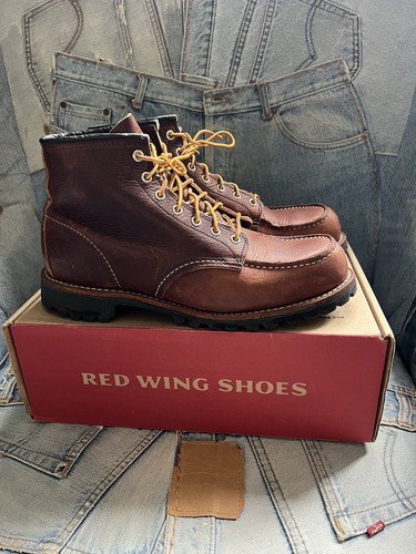 Red wing roughneck brown moc - roughneck,