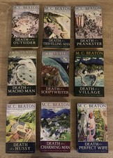 M.C. BEATON BOOK BUNDLE X 9 -