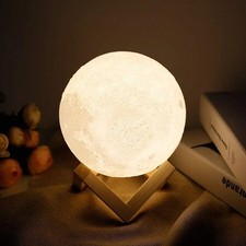 3D Moon Lamp Night Light USB