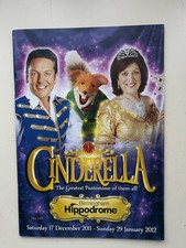 Panto  / Pantomime theatre programme CINDERELLA Lynda Bellingham Basil Brush 