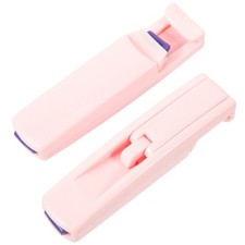  2pcs Mini Car Shape Plastic Eyelashes Curlers Long Lasting Partial Eye Lashes
