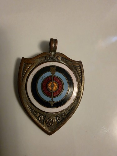 Vintage archery medal - archery,