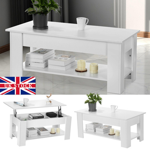 Wooden lift top coffee - up,