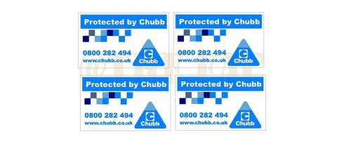 Chubb burglar alarm - chubb,