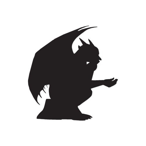 Gargoyle vinyl decal sticker - gargoyle,