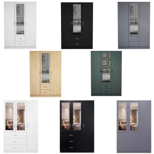 Wooden wardrobe modern - wardrobe,