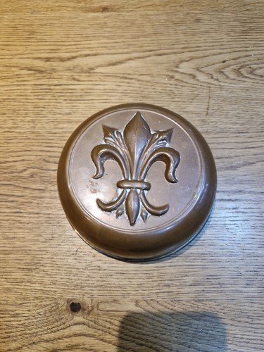 Vintage fleur lis copper - vintage,