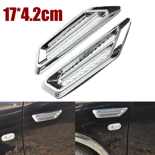 2pcs chrome car air - air, flow