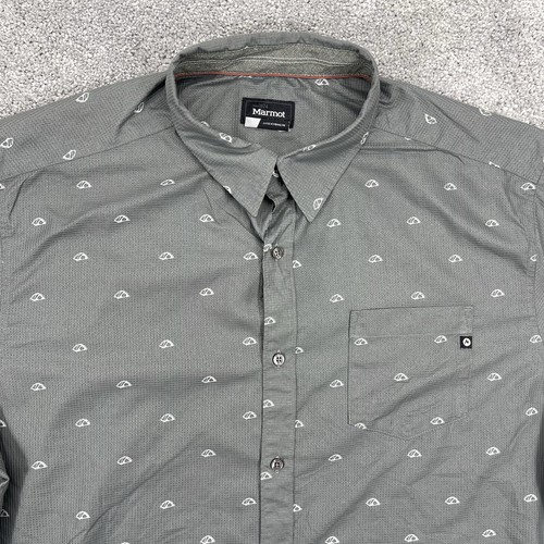 Marmot shirt mens 2xl - mens, gray