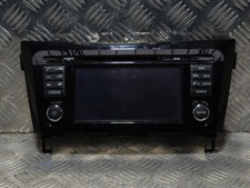NISSAN QASHQAI MK1 FL 5DR 06-13 1.5 DIESEL RADIO SAT NAV CD PLAYER 7513750231