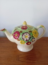 Arthur Wood floral teapot in superb condition.