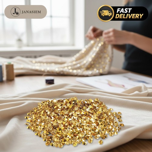 Toaob 12000pcs gold acrylic - gold,