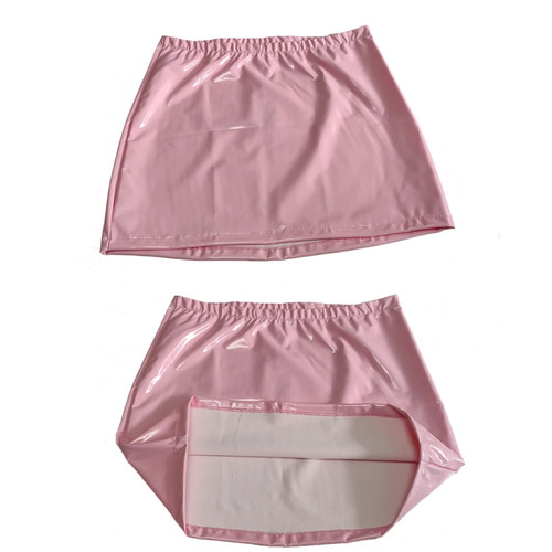 Women leather short skirt - women,