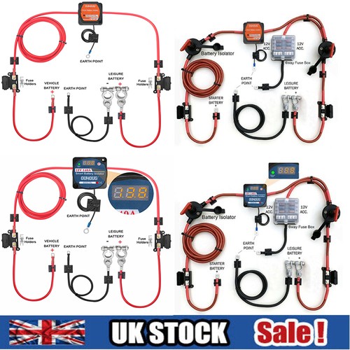 Battery split charge ready kit - battery,