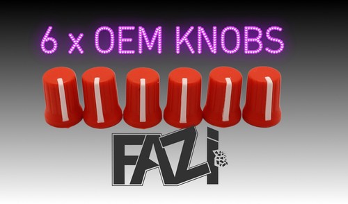 Red oem knobs dj mxer - x,