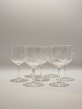 Seven Victorian Etched Signed