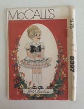McCall's Little Darlings Dress