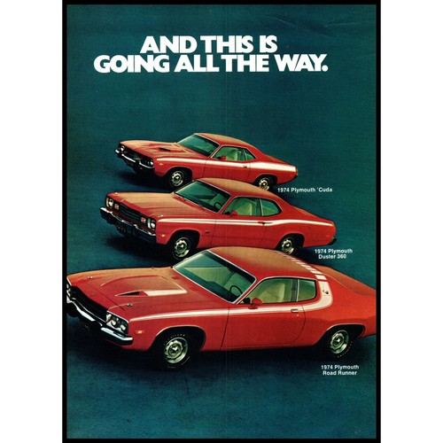 1974 plymouth road runner - plymouth,