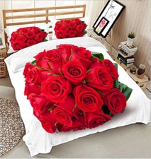 Wedding Bouquets 3D Printing Duvet Quilt Doona Covers Pillow Case Bedding Sets