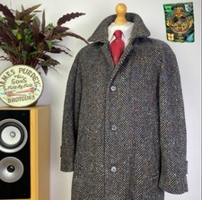 Gerard Donegal Tweed Overcoat
