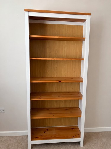 Ikea hemnes bookcase white - ikea,