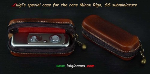 Luigi case for rare minox - case,