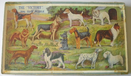 Vintage 1938 victory dog - vintage,