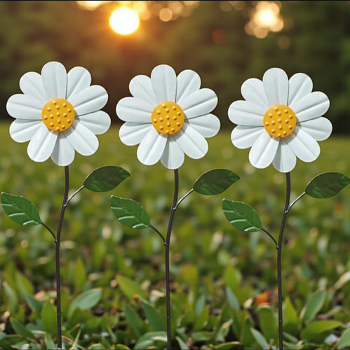 3pk daisy spinner stakes - 3pk,