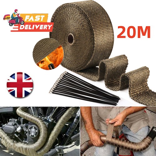 20m heat wrap titanium gold - titanium,