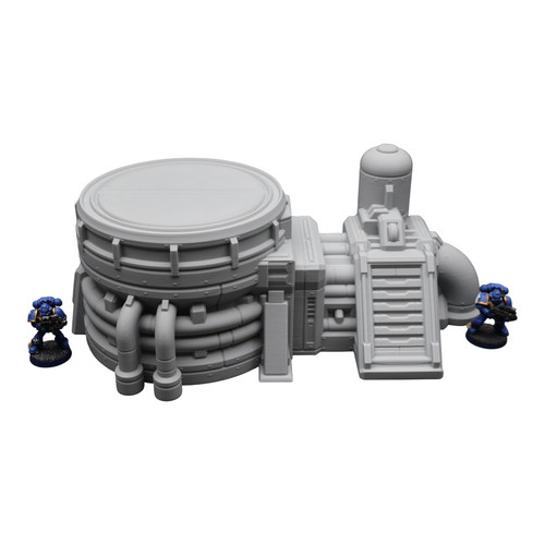 Industrial silo 28mm - industrial, silo-