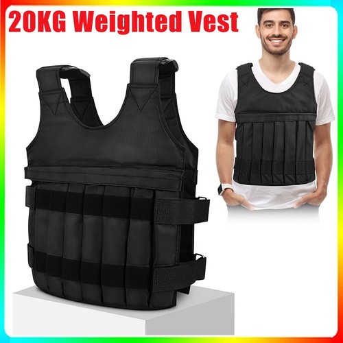 20kg men weighted vest jacket - weighted,