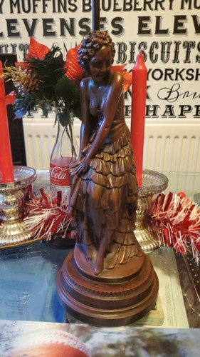 Art nouveau style bronze - art,