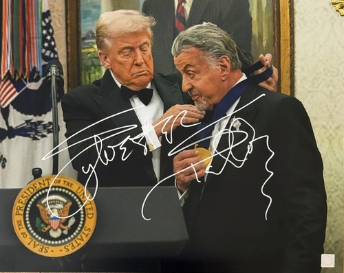 Sylvester stallone autographed - sylvester,