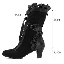 Women Victorian Boots Lace up
