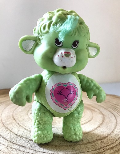 Vintage care bear articulated - care,