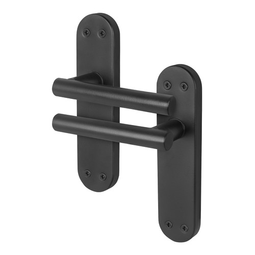 Black internal door handles - door,