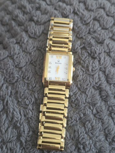 Vintage ladies bulova diamond - vintage,