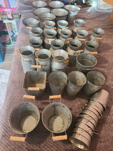 Lot small galvanized - lot,