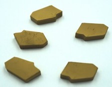 Set of 5 Inserts for Glanze 20 & 25 mm Shank Parting Tools 3mm