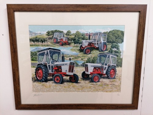 Framed picture prints - a4, set