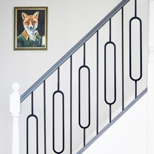 Set two metal stair - of,