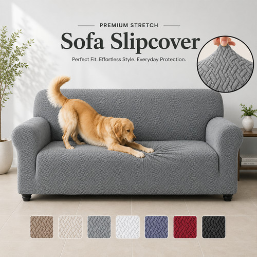Elastic stretch sofa slip - stretch,