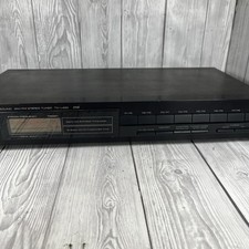 Yamaha Tuner TX-L400 AM/FM Stereo Tuner system working Vintage Retro Music Black