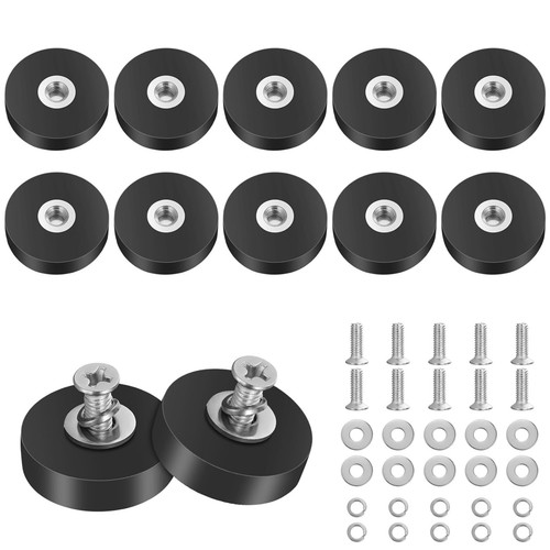 10pc rubber coated neodymium - coated,