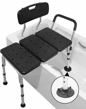 PEPE Mobility - Non Slip Bath Seat for Adults, Chair for Elderly with Padded Arm
