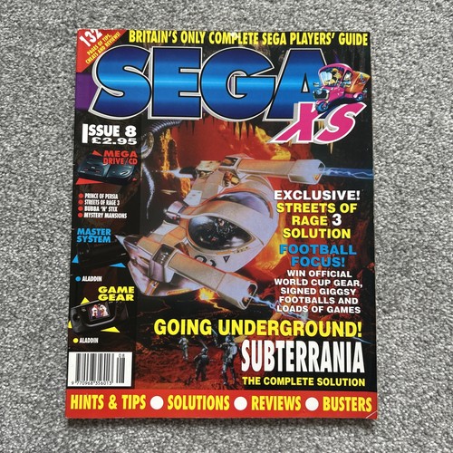 Sega magazine issue 8 - sega, xs
