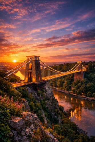 Clifton suspension bridge - clifton,
